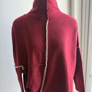 Elan Vanilla Sweater in Brick Size Medium